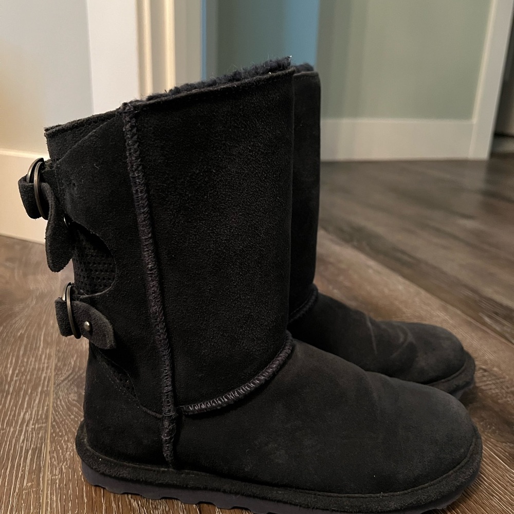 BearPaw Navy Blue Winter Boots